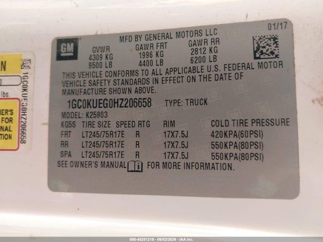Chevrolet Silverado 2500 Wt