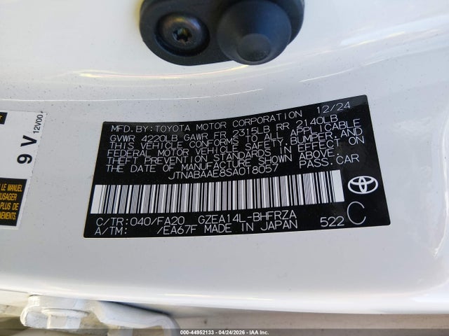 Toyota Gr Corolla Core