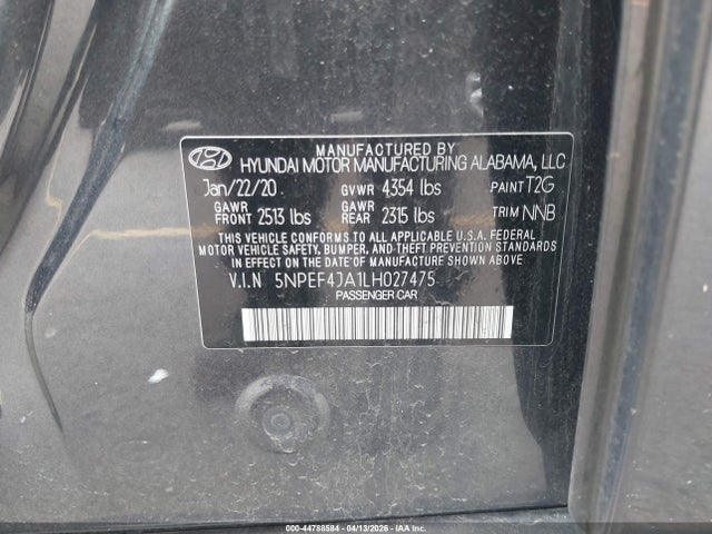 Hyundai SONATA Sel