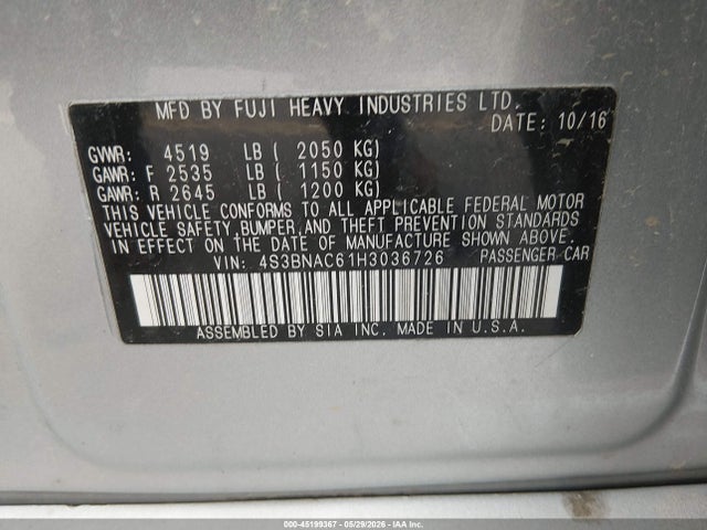 Subaru Legacy 2.5i Premium