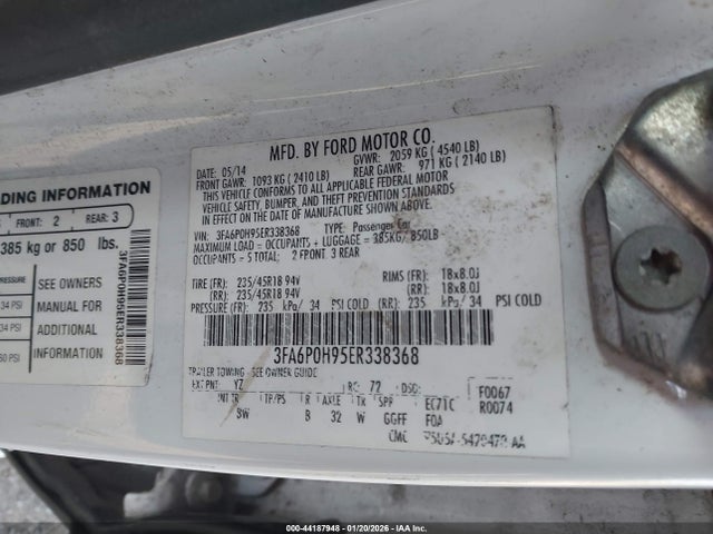 Ford Fusion Se