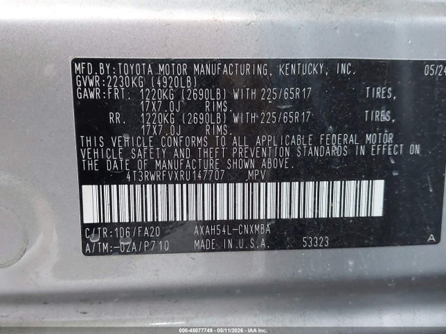 Toyota RAV4 Xle