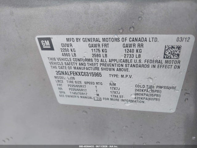 Chevrolet Equinox Ltz