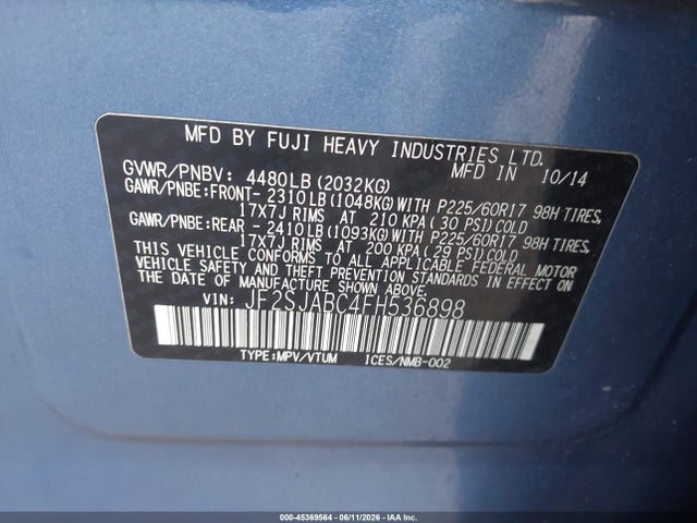 Subaru Forester 2.5i