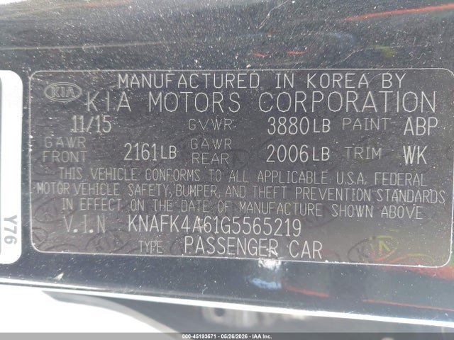 Kia Forte Lx
