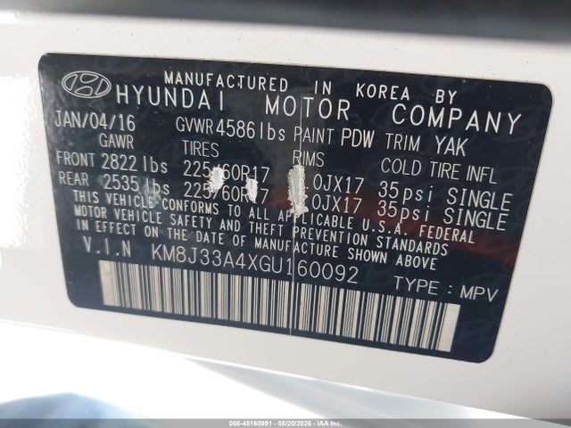Hyundai TUCSON Se
