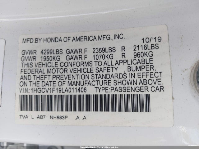 Honda Accord Lx
