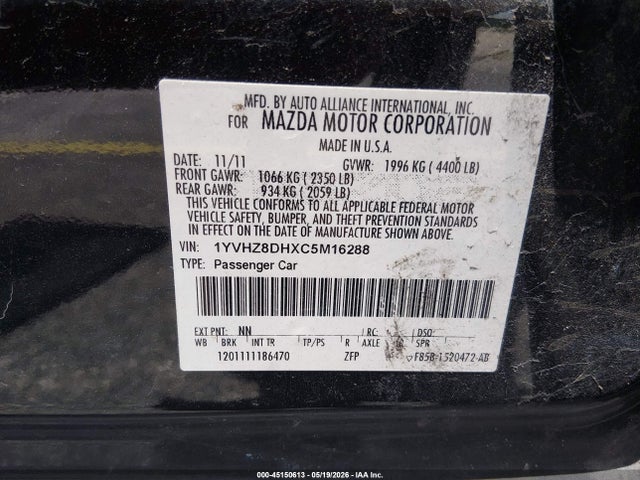 Mazda Mazda6 I Touring