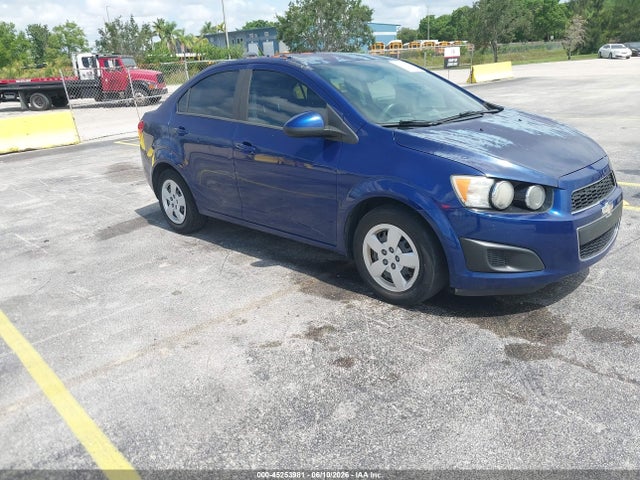 Salvage Chevrolet Sonic Image