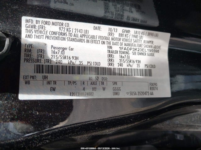 Ford Focus Se