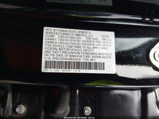 Honda Pilot Ex-l