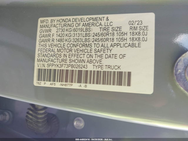 Honda Ridgeline Rtl-e