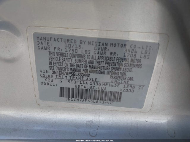Nissan Versa