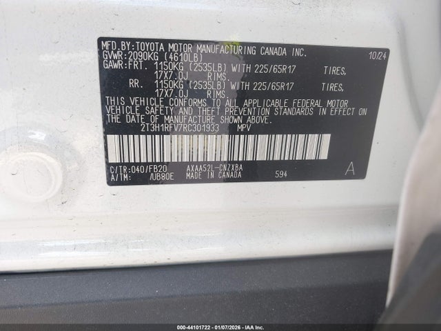 Toyota RAV4 Le
