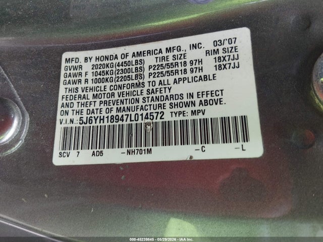 Honda Element Sc