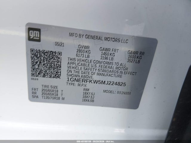 Chevrolet Traverse Fwd Ls