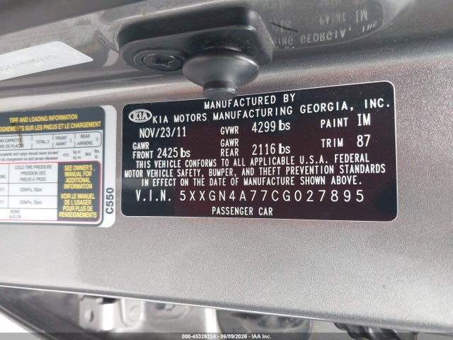Kia Optima Ex