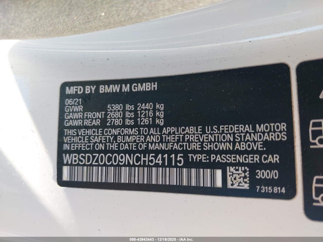 BMW M Series Competition