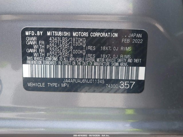 Mitsubishi Outlander 2.0 Le 2wd