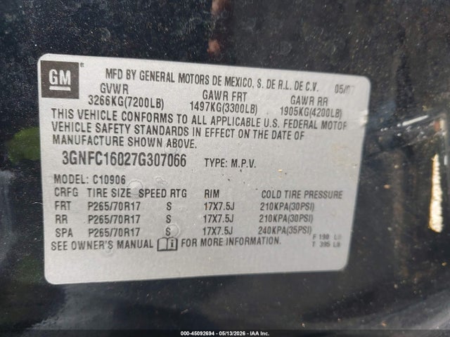 Chevrolet Suburban 1500 Lt