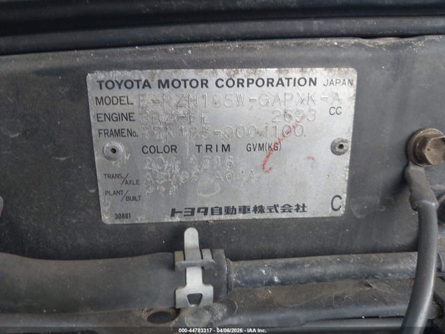 Toyota Hilux Ssrs Limited