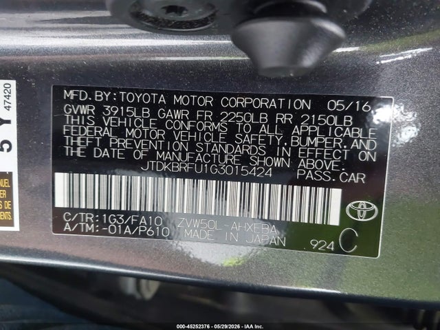 Toyota Prius Two
