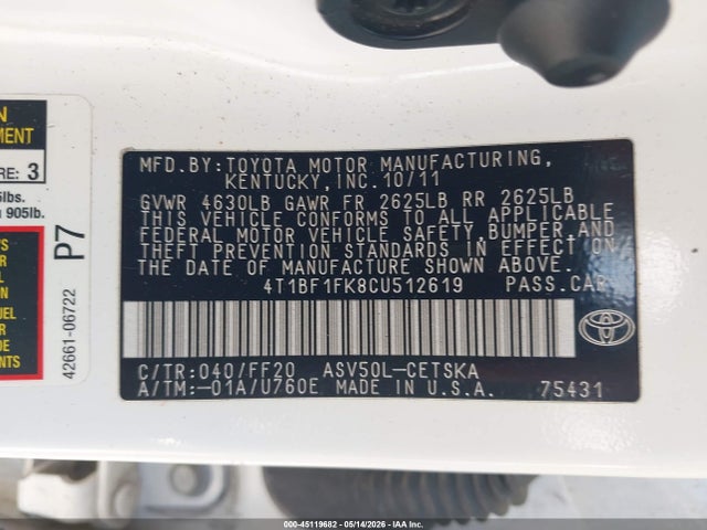 Toyota Camry Se