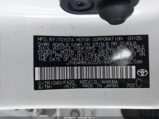 Toyota Corolla Se