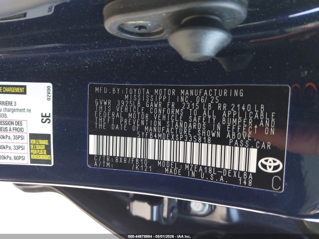 Toyota Corolla Le