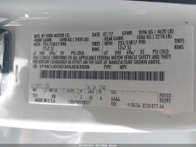 Ford Escape Se