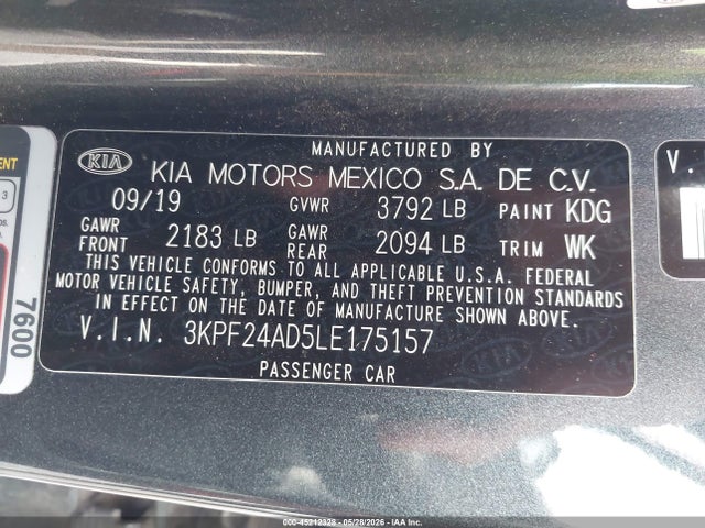 Kia Forte Fe