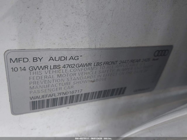 Audi A4 2.0t Premium