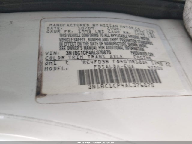 Nissan Versa 1.8s