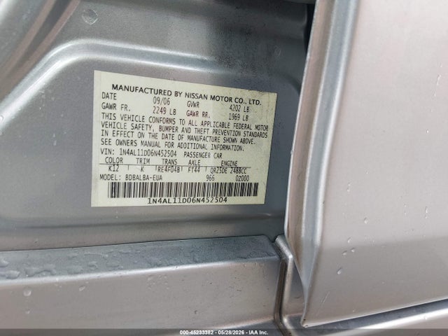 Nissan Altima 2.5 S