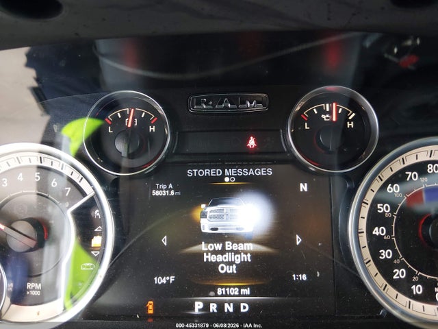 Ram 1500 Warlock  4x2 6'4 Box