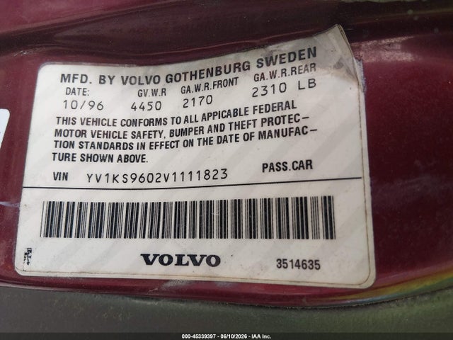 Volvo 960