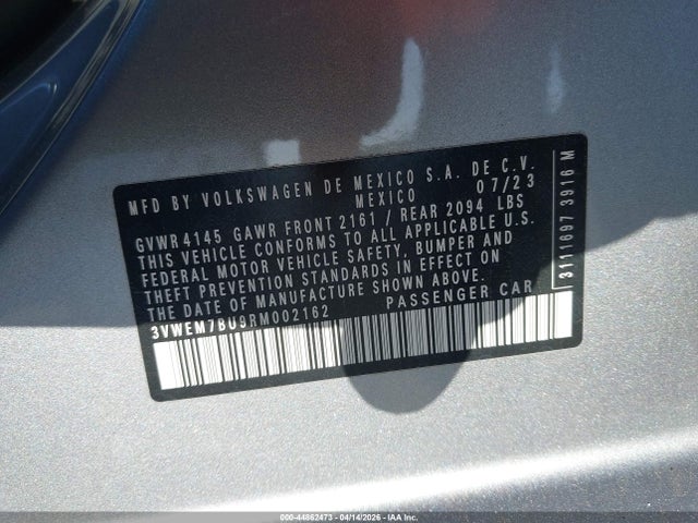 Volkswagen Jetta 1.5t Se