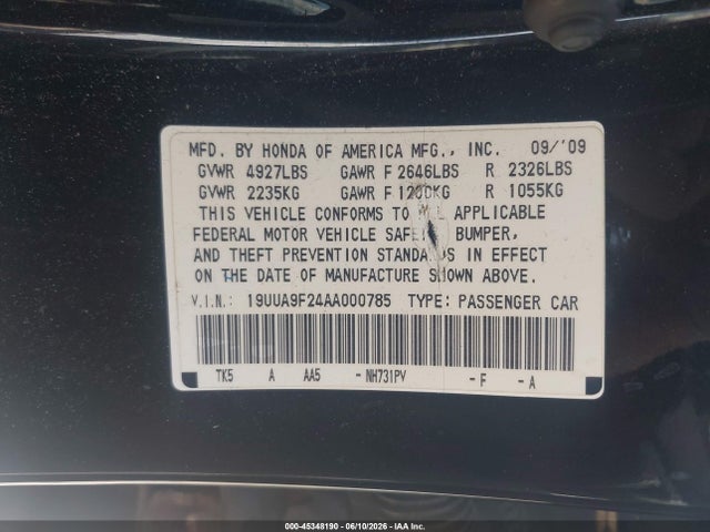 Acura TL 3.7