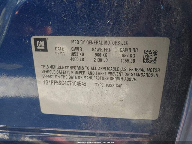 Chevrolet Cruze 1lt