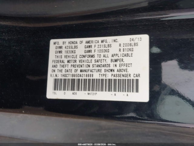 Honda Accord Ex-l