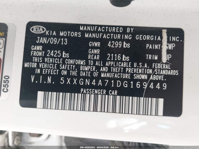 Kia Optima Ex