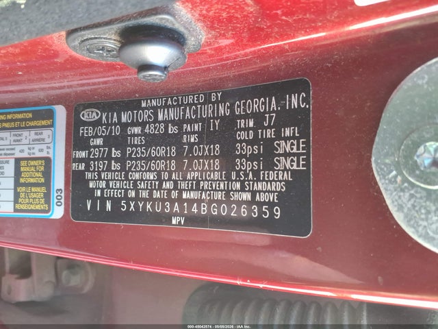 Kia Sorento Ex