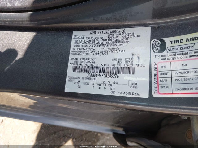 Ford Fusion Se