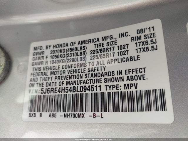 Honda CR-V Ex