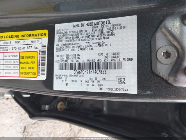 Ford Fusion Se