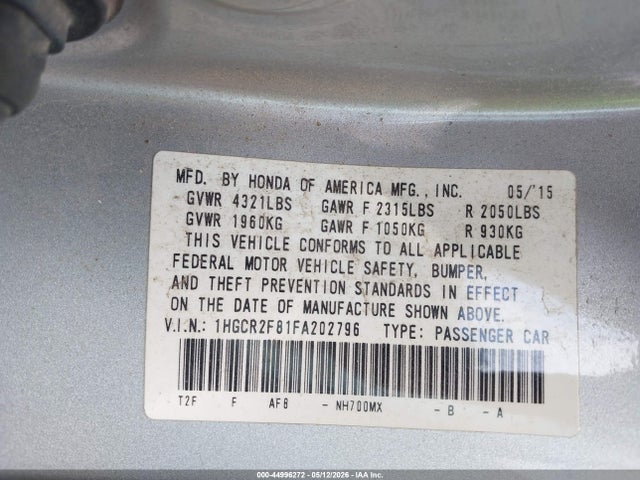 Honda Accord Ex-l