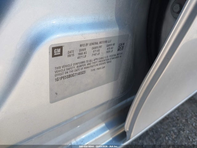 Chevrolet Cruze 1lt Auto