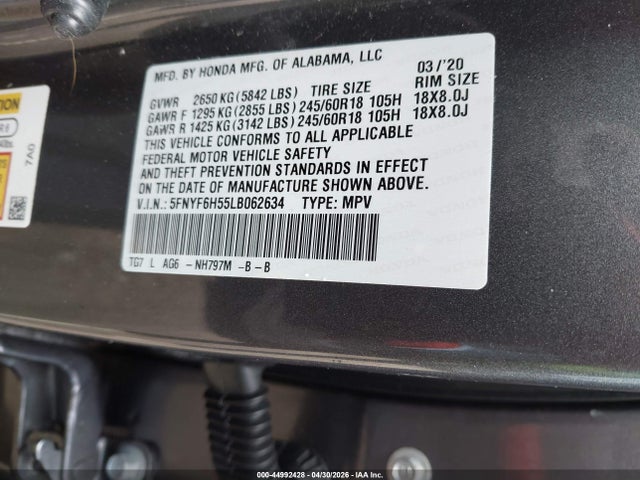 Honda Pilot Ex-l