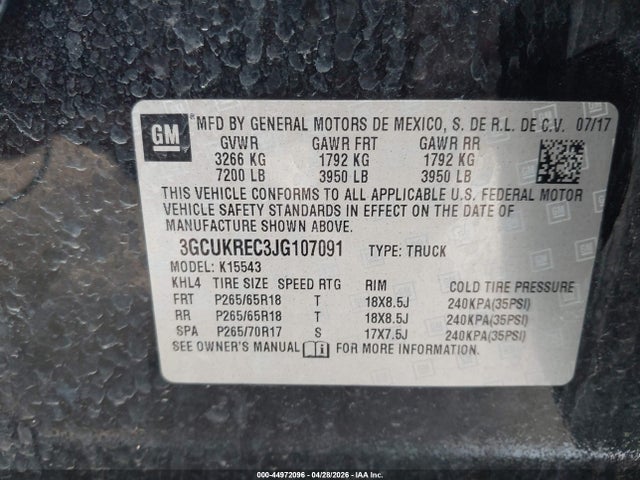 Chevrolet Silverado 1500 1lt