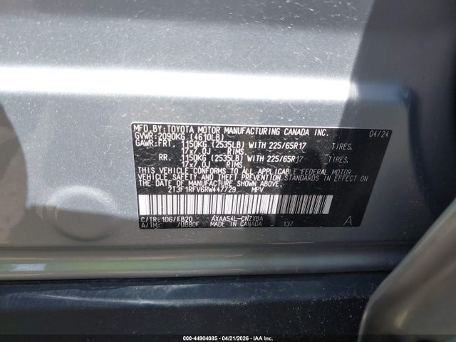 Toyota RAV4 Le
